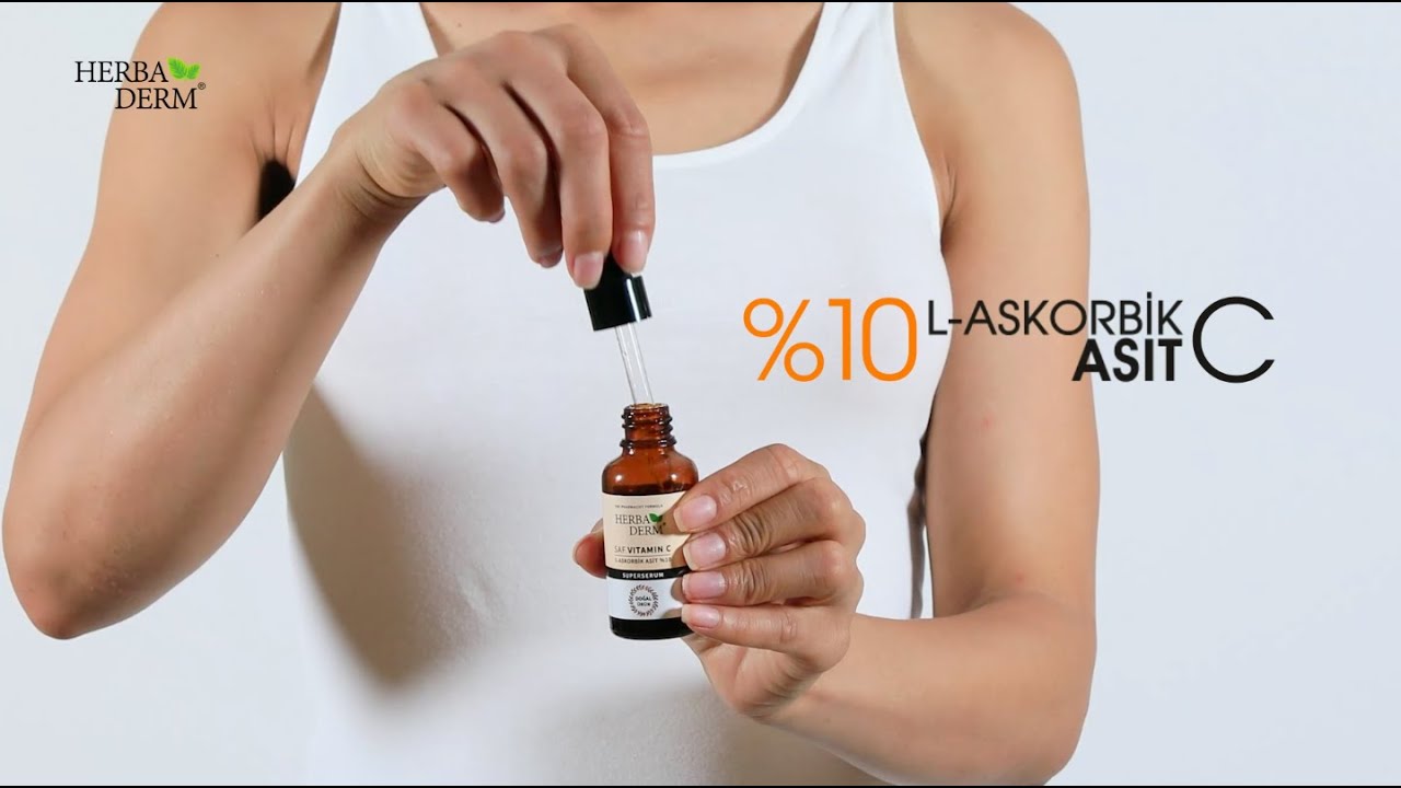 Herbaderm Süper Serum (Saf Vitamin C L-Askorbik Asit %10) Aydınlatıcı 30 Ml Herbaderm Süper Serum (Saf Vitamin C L-Askorbik Asit %10) Aydınlatıcı 30 Ml