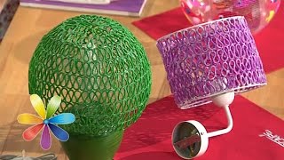 Красивый абажур из обычной веревки - Видео онлайн