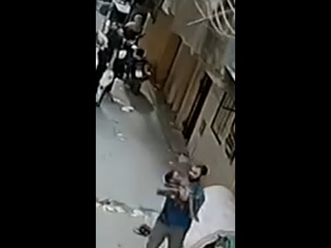 Man catches child after he falls off balcony