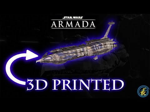 Printing the Providence for Star Wars Armada