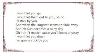 Chris Rea - Stick by You Lyrics