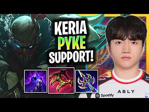 T1 KERIA PYKE SUPPORTT MASTERCLASS! | T1 Keria Pyke SUPPORT Guide Patch 26.3 High Elo