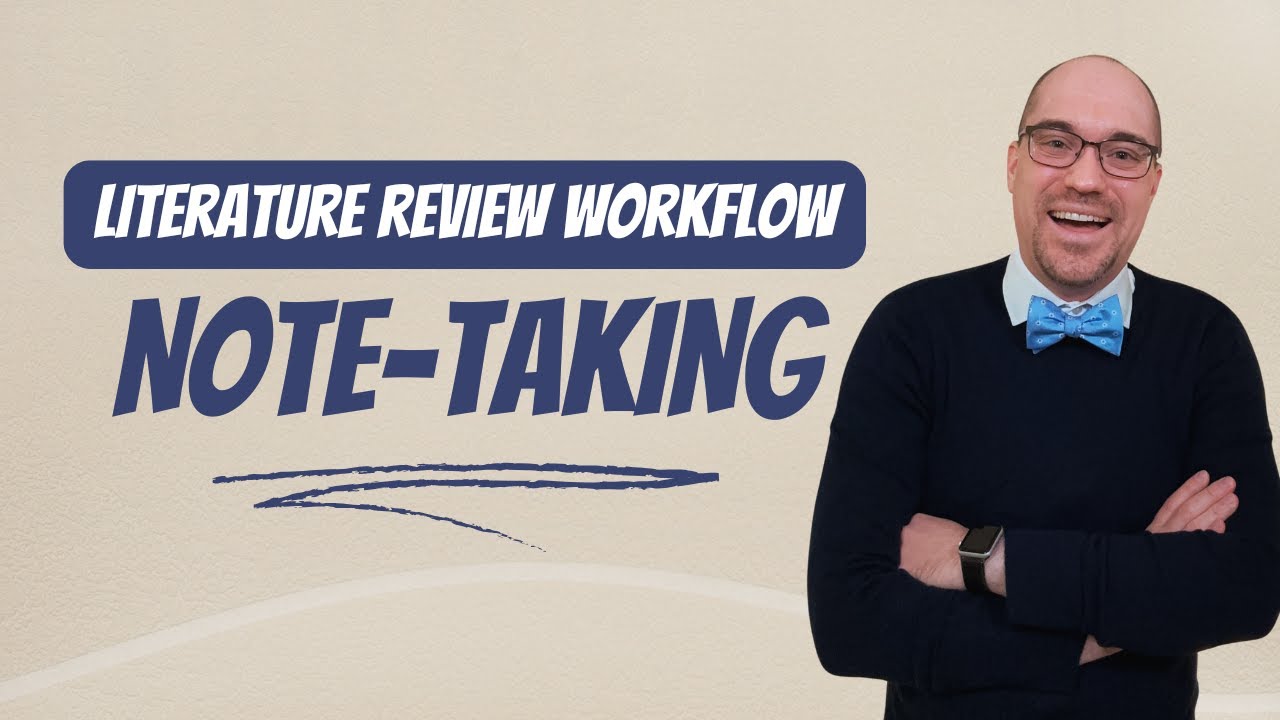 Steal My Literature Review Note-taking Strategy