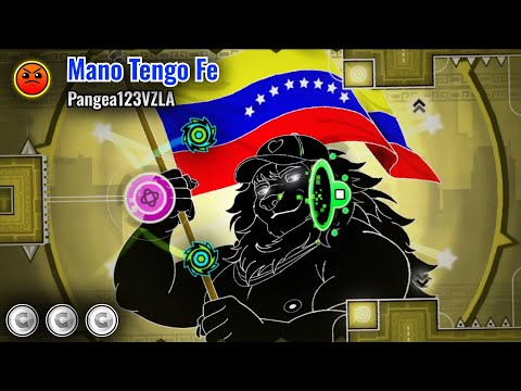 "Mano Tengo Fe" by Pangea123VZLA (3 coins) | Geometry Dash.