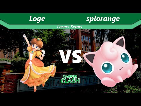 Campus Clash Fall 2022 - Loge (Daisy) vs splorange (Jigglypuff) - Losers Semis - SSBU