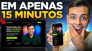 COMO CRIAR UM SITE PROFISSIONAL EM 15 MINUTOS USANDO INTELIGENCIA ARTIFICIAL