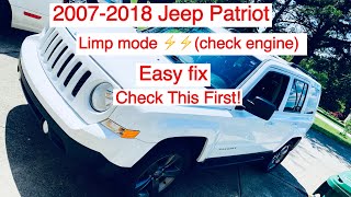 Jeep Patriot Thunderbolt limp mode. There is a simple fix for codes U1407*U1424*U1425