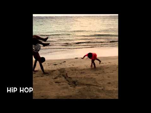 B-boy at the Dorado beach