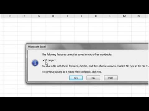 Excel 2010 VBA Tutorial 22   Looping through workbook objects 360p