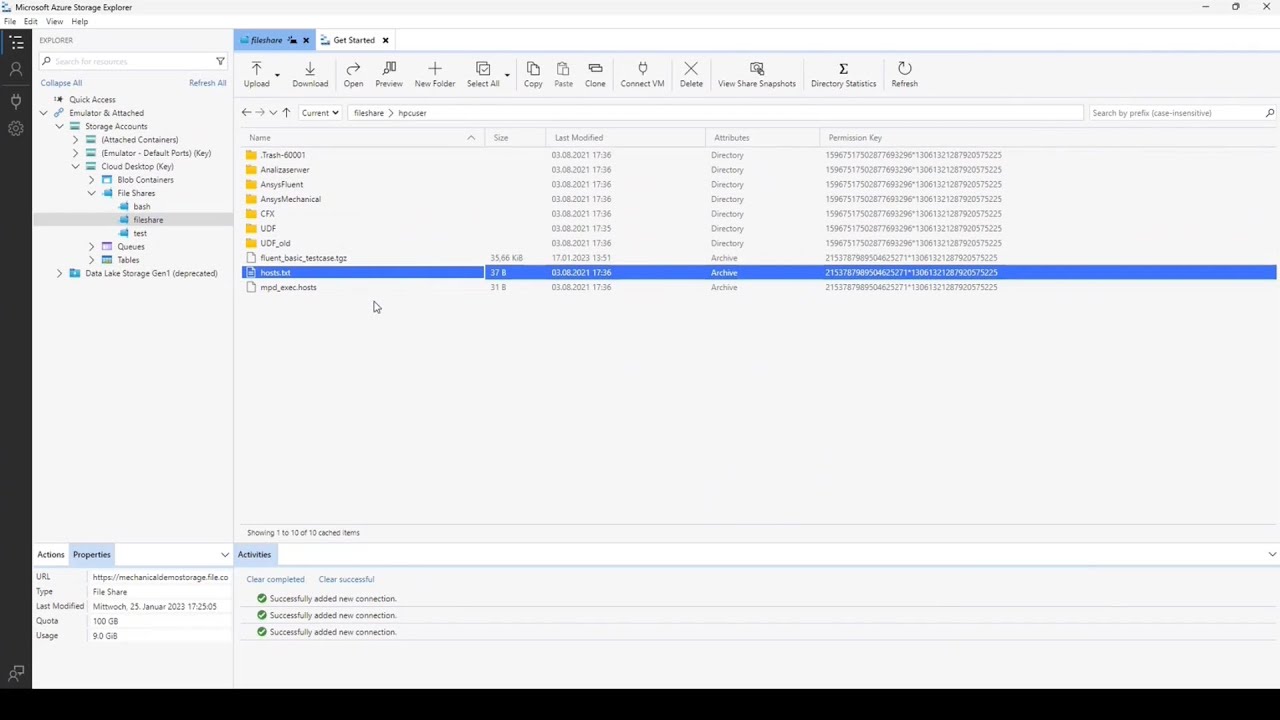 Tutorial Video: File Transfer to Your Cloud Environment