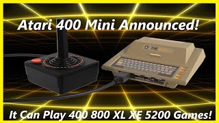 Atari 400 Mini Announced!!! News & Reaction - Atari 8-bit XE XL 5200 Plug n Play