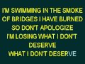 Karaoke: Burning In The Skies by Linkin Park ...