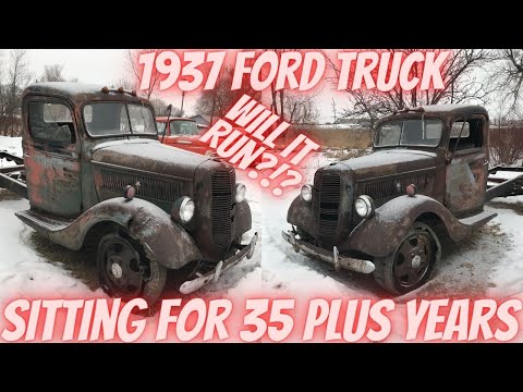 Thumbnail for 1937 Ford truck Abandoned for over 35 years! Will it Run?!? Flathead V8 engine!! by 1937 Ford