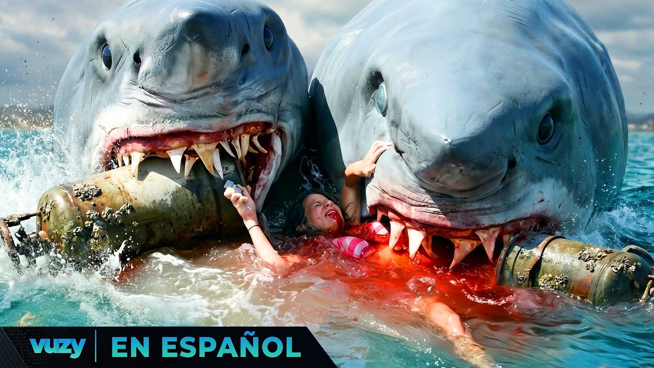 Cuando la esperanza se ahoga|Medianoche Tiburón|Película Completa de Acción en Español