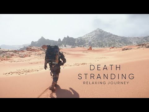 Death Stranding 2 | A Journey to Australia: Beautiful Relaxing Walk - 1 Hour Ambience