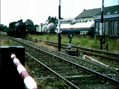 Die Dampflok B1289 in Simpelveld (der ZLSM)