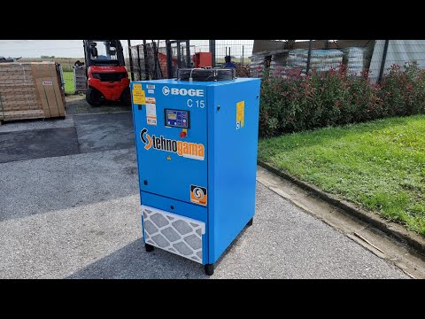 Polovan vijčani kompresor BOGE C 15 - 10 bar ( 11111010131 ) TG0128 - TEHNOGAMA