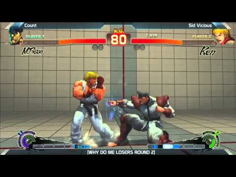 SSF4: Sid Vicious vs Count - Why Do Me Monthly #1