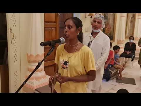 Mridanga played by Havish (7yrs old) at Melbourne Iskcon temple