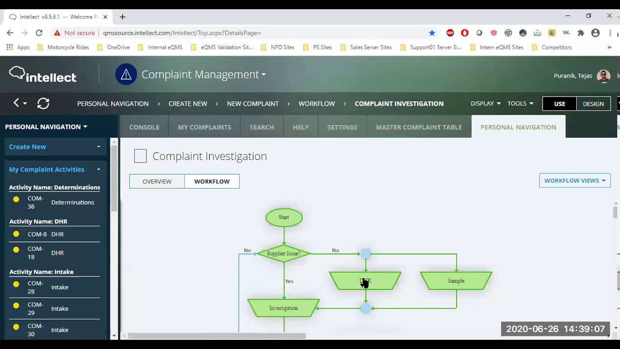 Intellect QMS and Netsuite ERP Integration
