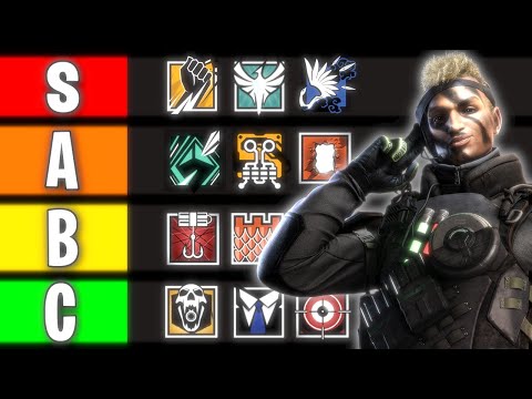 The *BEST* Operator Tier List 2022 Vector Glare - Rainbow Six Siege