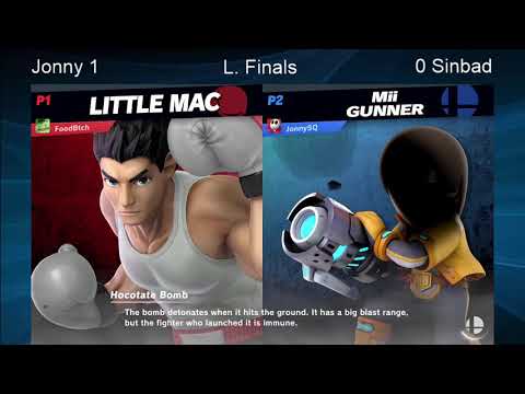 CWA Wifi Weekly 25 - Sinbad (Little Mac) vs JonnySQ (Mii Gunner) Losers Finals