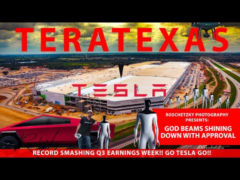 #TeraTexas Fly Over #Tesla #Texas #GigaFactory - A Roschetzky Drone Experience #ThanksElon