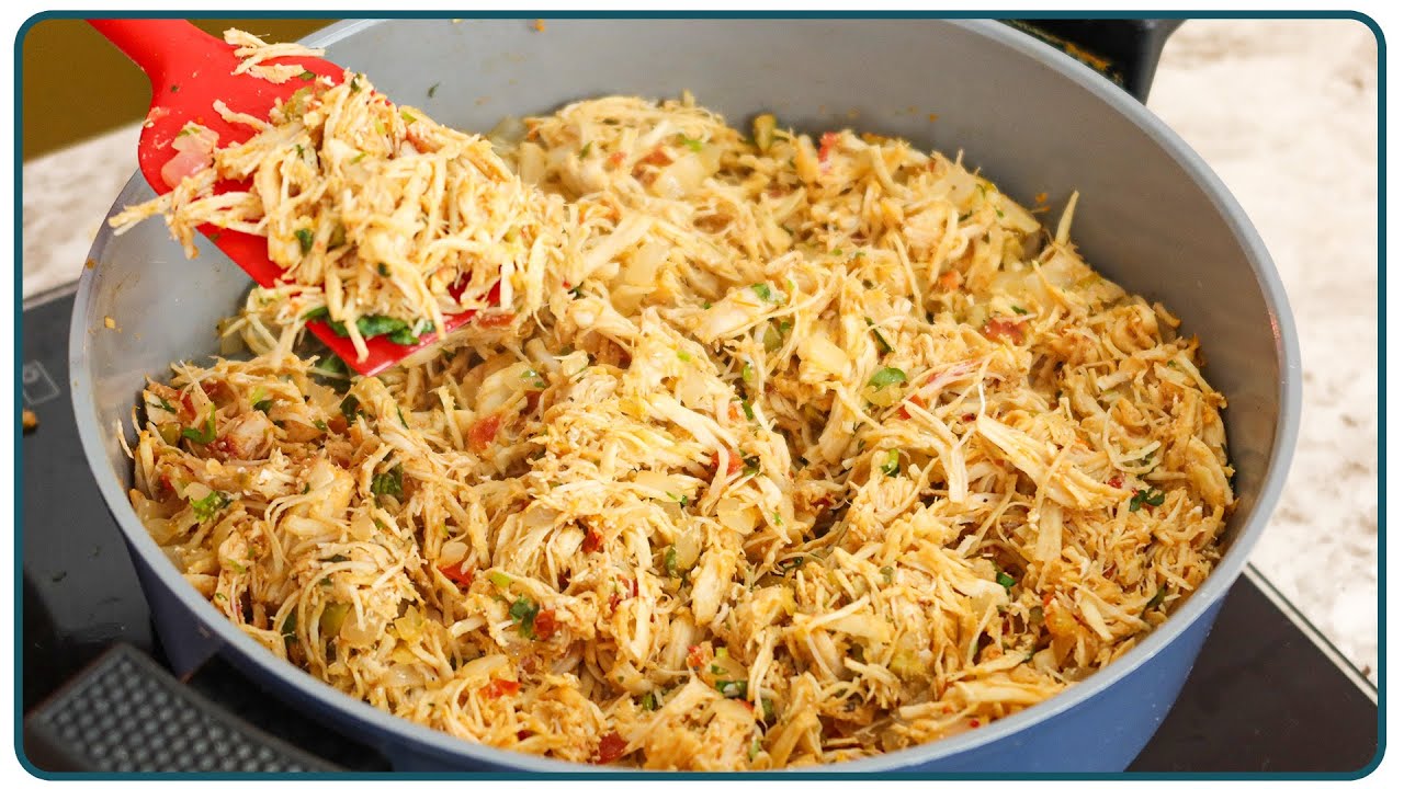 CHICKEN FILLING FOR SALTY | Nandu Andrade