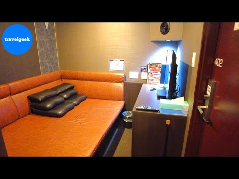 Staying in Japan's Expensive Internet Cafe Private Room | Kaikatsu Room