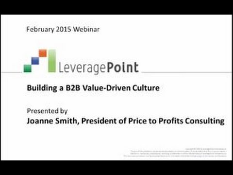 Building a B2B Value-Driven Culture