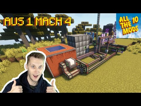 Erz-Vervierfachung mit Mekanism! 🚀 | Minecraft All The Mods 10