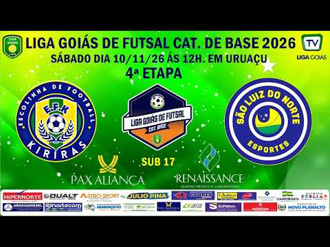 LIGA GOIÁS CAT DE BASE PAX ALIANÇA CLINÍCA RENAISSANCE 2026