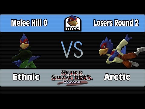 Melee Hill 0: Ethnic (Falco) Vs. Arctic (Falco) - LR2