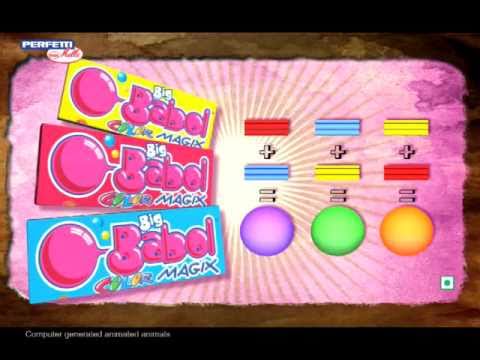Big Babol Color Magix TVC