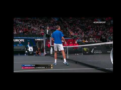 The ASTONISHING SABR by Daniil Medvedev(LAVER CUP)