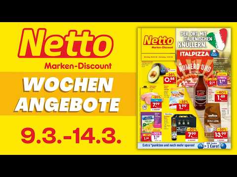 NETTO Prospekt aktuell 📄 Angebote gültig ab Montag 9.3.2026 | Prospekt Check #NETTO