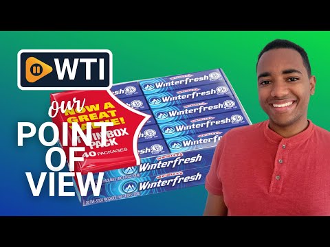 WRIGLEY'S WINTERFRESH Chewing Gum Bulk Pack - WTI product video review