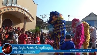preview picture of video 'Warga Tionghoa Pamerkan Olahraga Barongsai'
