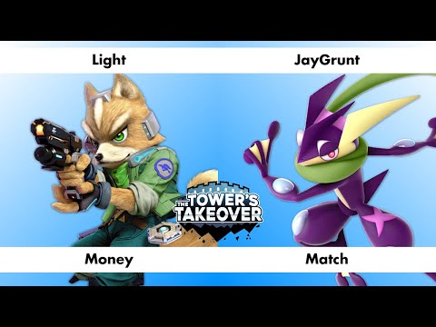 Money Match:  Light (Fox) vs JayGrunt (Greninja) - The Tower's Takeover #2