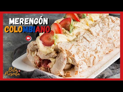 MERENGON 👉 Como hacer MERENGON COLOMBIANO 🍰