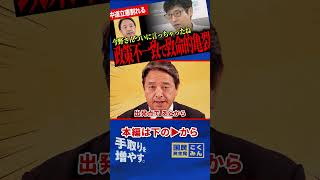 【もう取り繕えない】中道・立憲・公明の根本対立が重要局面で大噴出…今野忍氏が空中分解する未来を突きつける！？【榛葉賀津也/国民民主党/今野忍/選挙ドットコム】