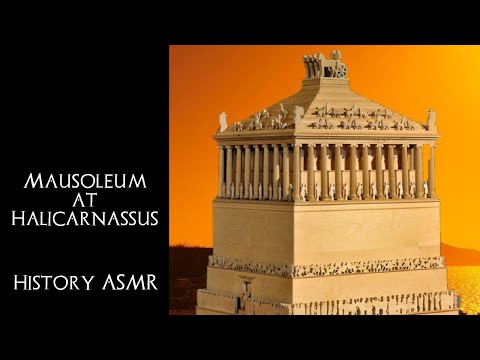 Mausoleum at Halicarnassus (Wonders of the Ancient World 3/7 - Sleep History ASMR)