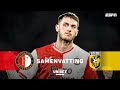 Santiago Gimenez SCOORT WEER, maar VALT UIT! ? | Samenvatting Feyenoord - Vitesse
