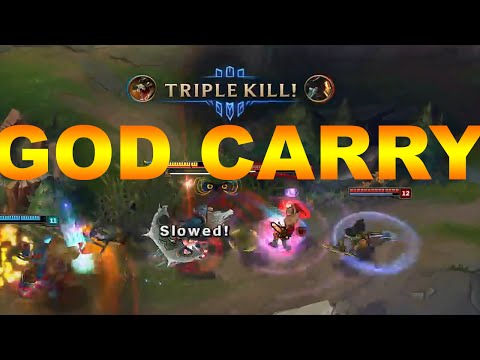 FULL AD RENEKTON 1v3 TRIPLE KILL