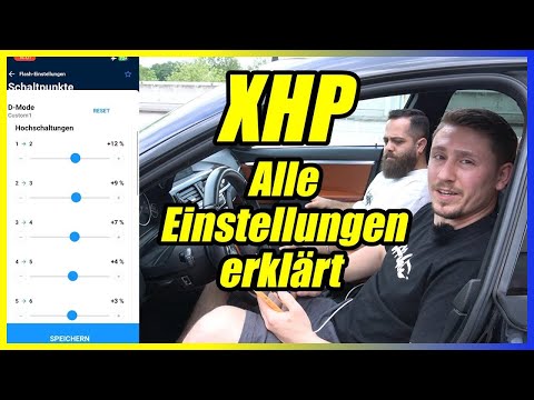 BMW XHP settings explained (shifting points, torque limit, shift speed, etc.) also for MHD