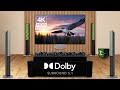 Immersive Surround Sound Demo Dolby Digital Dolby Atmos 5 1 Nature Test
