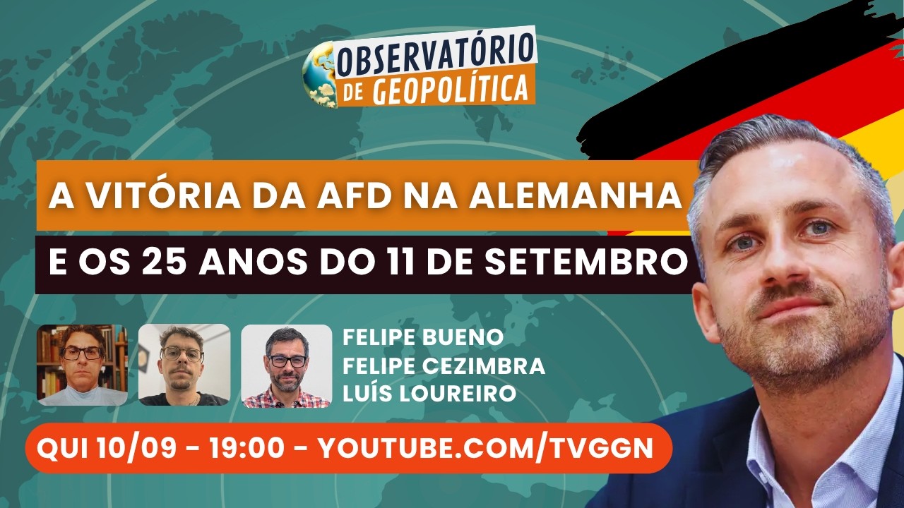 Vitória da AfD na Alemanha e os 25 Anos do 11 de setembro | Observatório de Geopolítica - 10/09/26