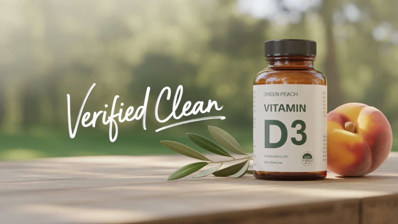 Green Peach vs Regular Kids Vitamins