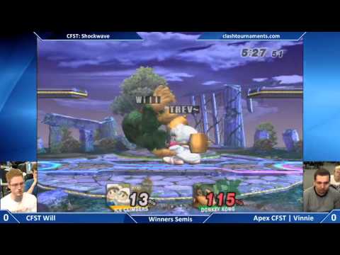 Shockwave - Apex Vinnie vs Will - Winners Semis - SSBB