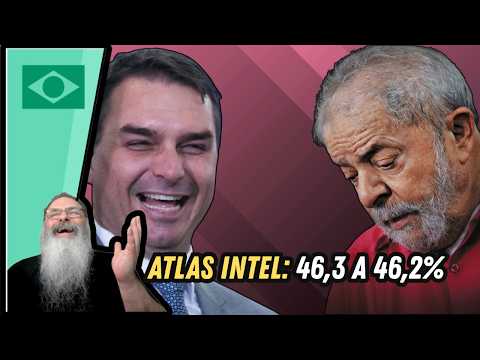 LULA ULTRAPASSADO! Flávio assume a LIDERANÇA na pesquisa Atlas